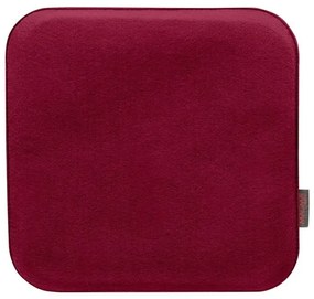 Magma Podložka na sedenie Avaro, 4 kusy (hranatý tvar, vínová)  (100247989)