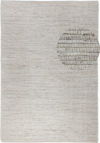 Hanse Home, Kusový koberec Handloom 105960 Dhaka Ivory White, 80x150, biela, chodba / predsieň