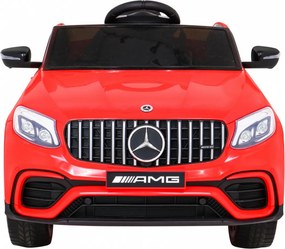 Ramiz Elektrické autíčko Mercedes Benz GLC63S SUV pre deti červené + diaľkové ovládanie