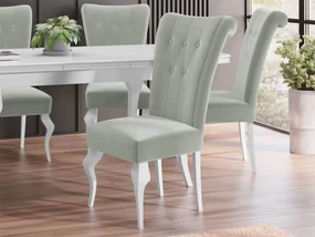 Jedálenská stolička ST63, Dostupné poťahy: Magic Velvet 2240, Farby: biela