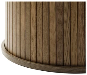 Okrúhly jedálenský stôl v dekore duba ø 120 cm Nola – Unique Furniture