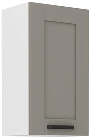 Kuchynská skrinka Luna claygrey/biela 40G-72 1F
