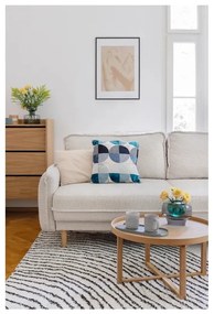 Béžová rozkladacia pohovka z textílie buklé 215 cm Patti – Bonami Selection