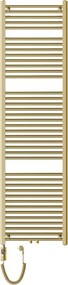Mexen Mars, elektrické vykurovacie teleso 1800 x 500 mm, 600 W, zlatá lesklá, W110-1800-500-2600-50