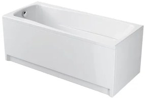 Cersanit Lana, akrylátová vaňa 160x70cm, biela, S301-162