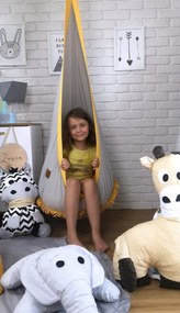 Závesný vak LILI - sivý