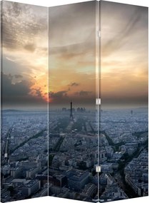 Paraván - Paríž z výšky (126x170 cm)