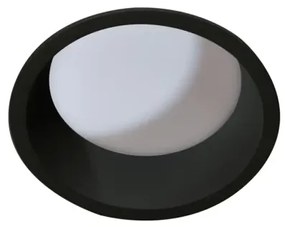 LED svietidlo Aida R16W do sadrokartonu čierne