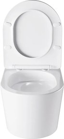 BPS-koupelny Podomietkový modul Geberit DuoFix s WC misou ELITE-WH-03 + ovládacie tlačidlo Delta 50 čierna mat