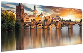 Obraz - Praha (120x50 cm)