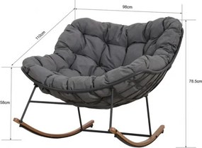 MI Hojdacie kreslo NUBE