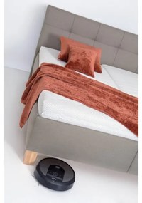 Čalúnená posteľ s úložným priestorom bez matraca MARIA 180x200 cm taupe