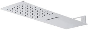 Mereo Mereo, Tanierová sprcha horná, s vodopádom, hranatá 500x200 mm, nerez, MER-CB495N