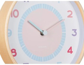Karlsson 5963MC dizajnové nástenné hodiny svetlomodrá, pr. 25 cm