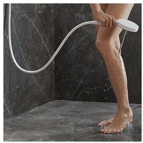 Hansgrohe Rainfinity, ručná sprchová hlavica 130 3-funkčná, biela matná, HAN-26864700