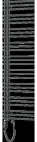 Mexen Neptun elektrický radiátor 1600 x 500 mm, 900 W, antracit - W101-1600-500-2900-66
