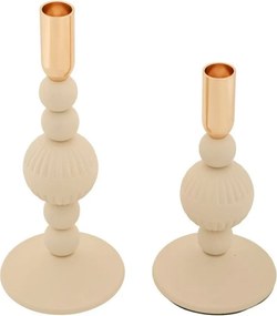 Kovové svietniky v súprave 2 ks Aster – Mauro Ferretti