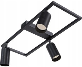 Bodové svietidlo 3xGU10/30W/230V čierne