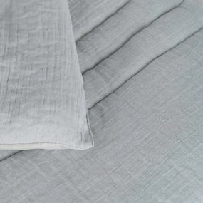 Sivozelený prešívaný pléd 180x260 cm – Ixia