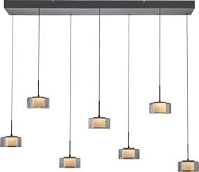 XXXLutz ZÁVESNÉ LED SVIETIDLO, 126/21/180 cm - Interiérové svietidlá - 003467029501