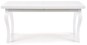 Jedálenský stôl Mozart 160 x 90 cm, biela