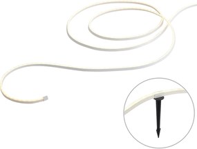 Inteligentný LED pásik 5 metrov CCT 30W 350 lm 2700 - 6500K IP44 Vrátane zemných kolíkov