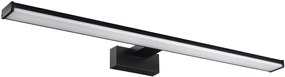 Sapho Sapho, CHICAGO XL LED svietidlo, 600x120x40 mm, 12W, 230 V, plast, čierna matná, AU470