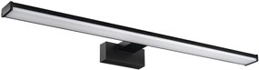 Sapho, CHICAGO XL LED svietidlo, 600x120x40 mm, 12W, 230 V, plast, čierna matná, AU470