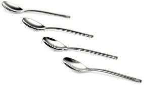 Lyžičky na kávu, 4-dielna súprava