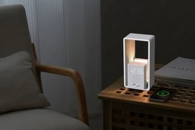 Immax 09113L - LED stolná lampa s budíkom a nabíjaním CALM LED/3,5W/5V