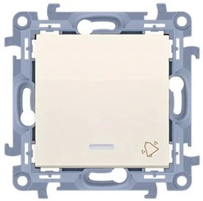 Vypínač s podsvietením ˝zvonček˝ LED KR CD1L.01/41