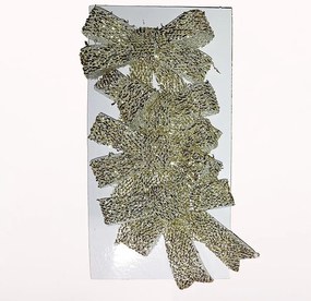 Mašle 12x9,5 cm 4 ks mix 39364