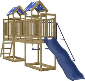 vidaXL Vonkajšia súprava na hranie impregnovaná borovica