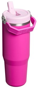 Ružová termoska z nehrdzavejúcej ocele 890 ml The IceFlow™ Flip Straw 2.0 Cherry Blossom – Stanley