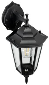 Vonkajšie nástenné svietidlo 1xE27/60W/230V IP44 čierna