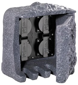 Vonkajšie svietidlo (výška 2 cm) Garden socket – Trio