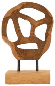 Drevená soška (výška 27 cm) Lubang – Mauro Ferretti