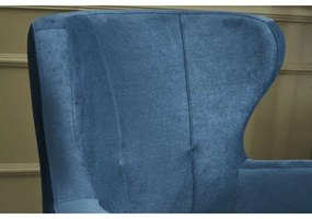 Kreslo ušák NEKO modré