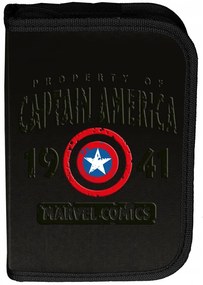 Školský set Captain America Avengers – batoh + peračník + taška na prezúvky