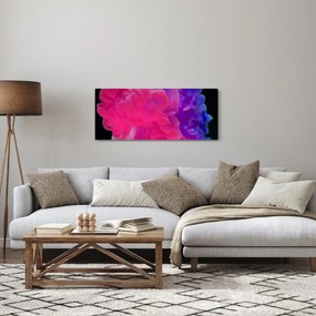 Obraz farebného dymu (120x50 cm)