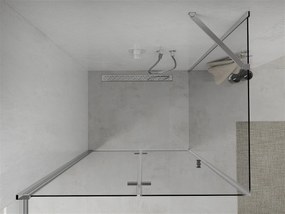 Mexen Lima sprchovací kút 105x120cm, 6mm sklo, chrómový profil-číre sklo, 856-105-120-01-00