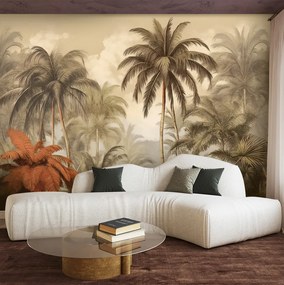 Gario Fototapeta Tropické palmy v džungli Materiál: Vliesová, Rozmery: 200 x 140 cm