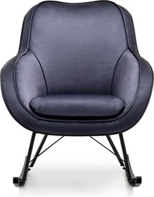Relaxačné kreslo Coccolisimo (grafit + čierna). Akcia -19%. Vlastná spoľahlivá doprava až k Vám domov. 1135645