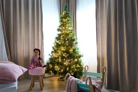 DECOLED LED svetelná reťaz ELSLN, 20 m, 100 teplých bielych LED diód, IP44, vrátane zdroja