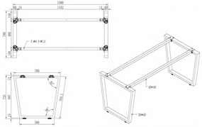 Kancelársky stôl PRIMO IMPRESS, sivostrieborná podnož, 1600 x 800 mm, dub prírodný
