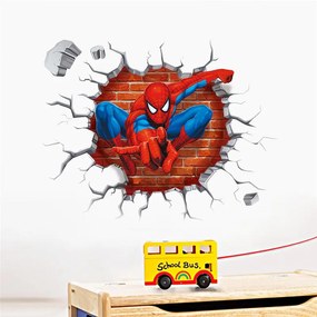 PIPPER | Samolepka na stenu "Spider-man 3" 50x45 cm