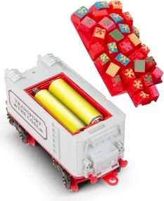 LED Vianočná dekorácia 10xLED/4xAA vlak