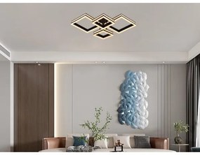 LED stmievateľný prisadený luster LED/175W/230V 3000-6500K + diaľkové ovládanie