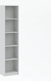 Vintino Regál DERIUS – biela matná-40cm