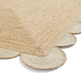 Jutový koberec v prírodnej farbe 160x230 cm Savannah Jute – Think Rugs